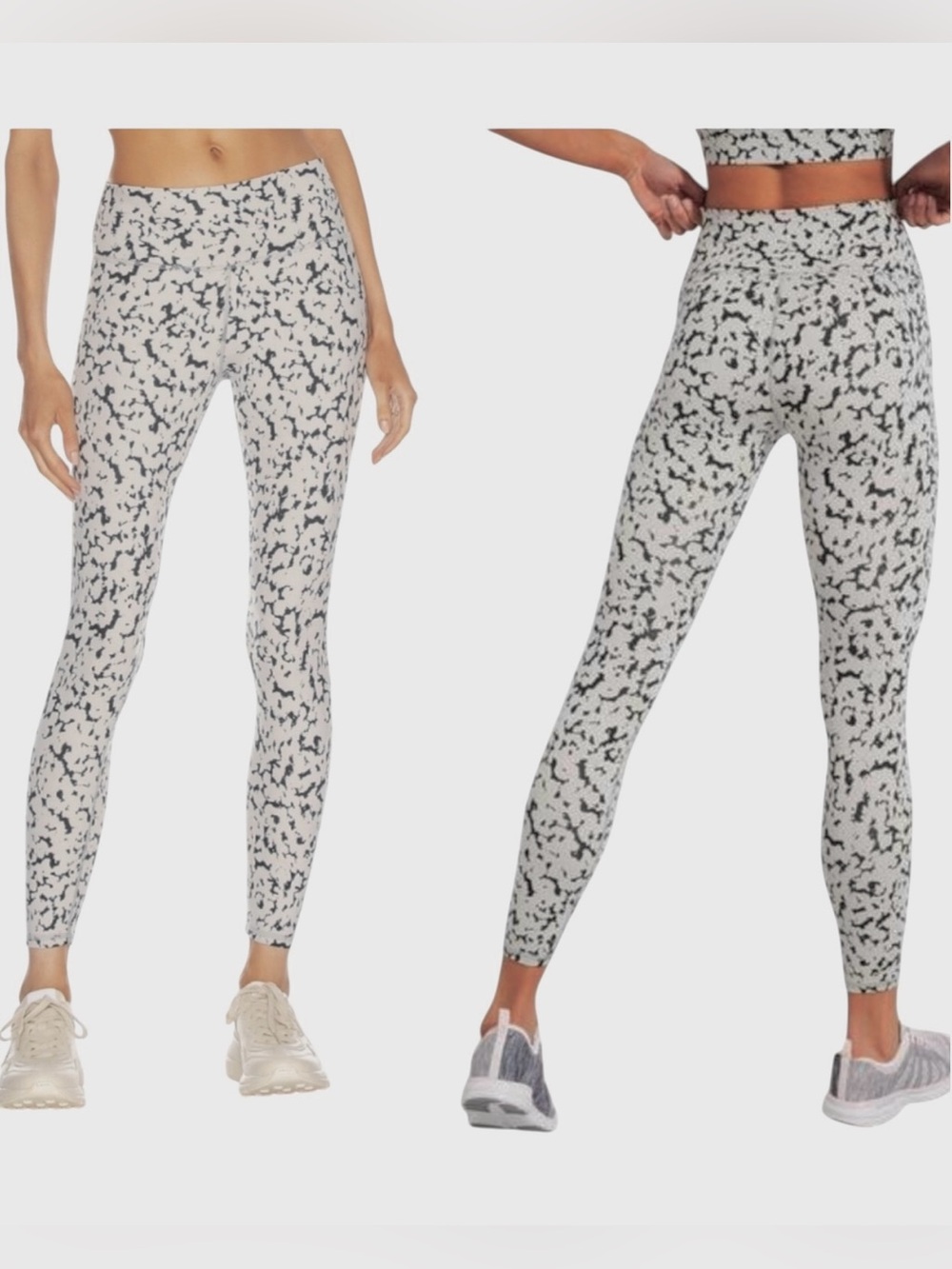 Varley Anthropologie Century Legging Gray Mixed
Texture Animal Print S Athleisur